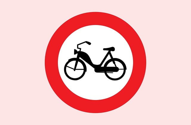 Motorcykel, Vej, Skilt, Knallerter