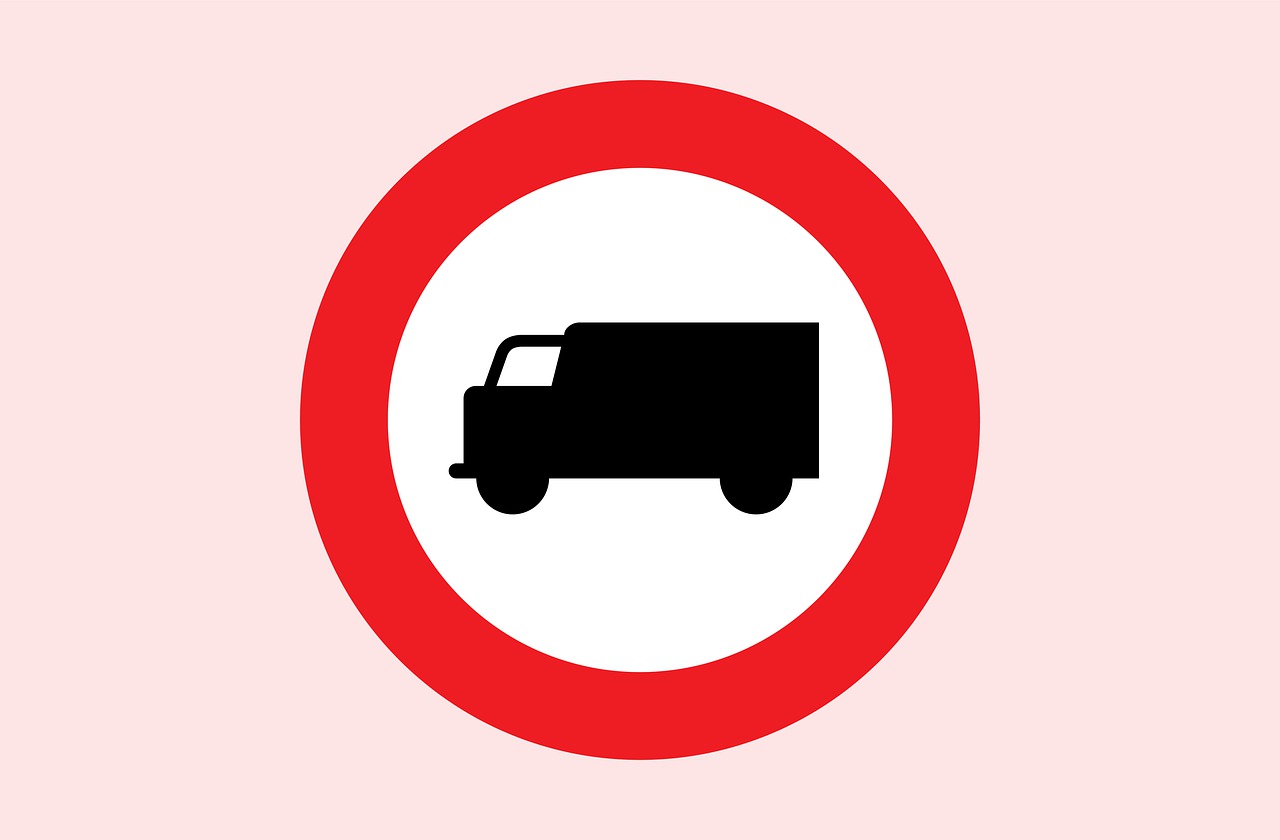 Download No Lorries, Austria, Road Sign. Royalty-Free Stock ...