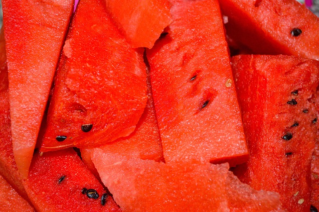 Obst, Wassermelone, Tropisch, Organisch