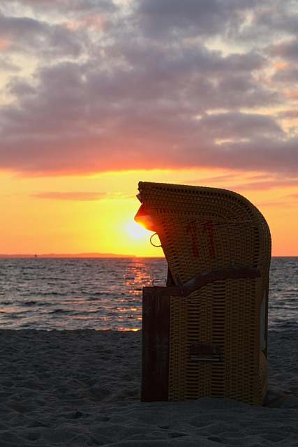 Free Sunset Beach photo and picture