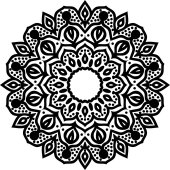 Rozeta, Mandala, Ozdoba, Dekor