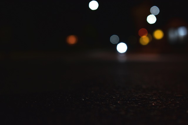 Free Bokeh Asphalt photo and picture