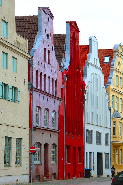 Wismar, Straat, Gebouwen