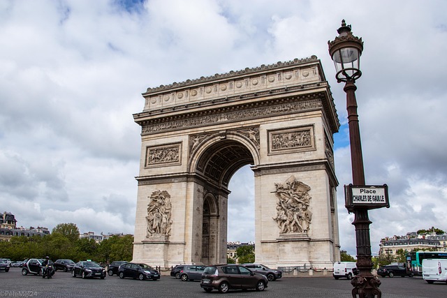 Triumphbogen, Reisen, Tourismus, Paris