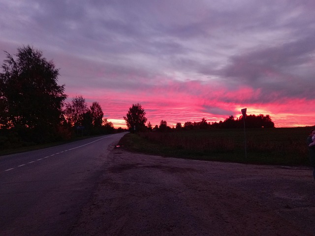 Free Clouds Sunset photo and picture