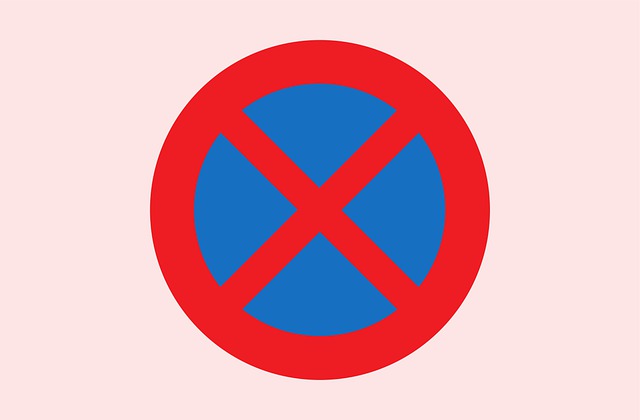 Free traffic road prohibitory illustration