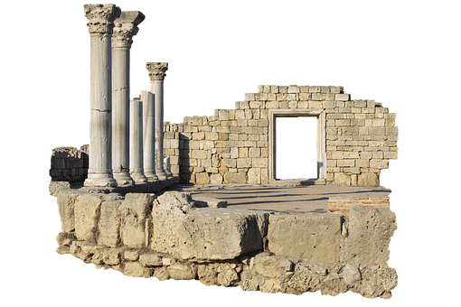 Kolom, Antik, Arsitektur, Dinding, Batu