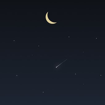 Free Stars Moon photo and picture