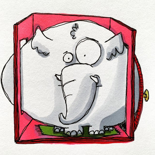 Free animal nature elephant illustration