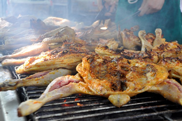 Free Street Food Chicken photo and picture