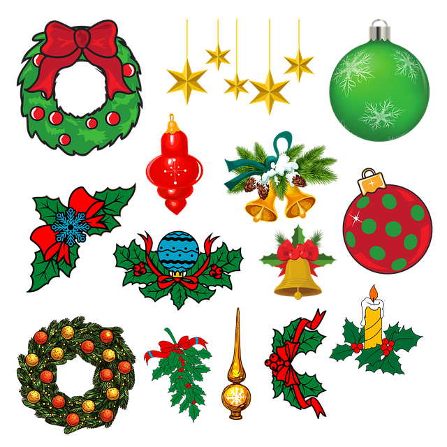 Weihnachten, Weihnachtsschmuck