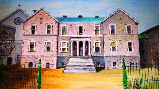 Hus, Bygning, Arkitektur, Tegning