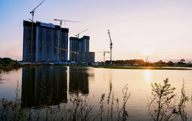 Free Sunset Lake photo and picture