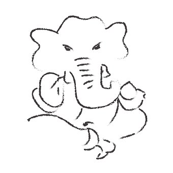 Ganesh, Puja, Indien, Elefant, Gott