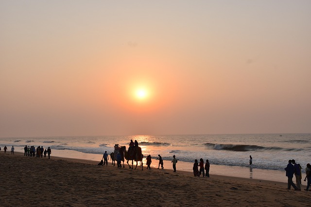 Free Sea Beach Sunrise photo and picture