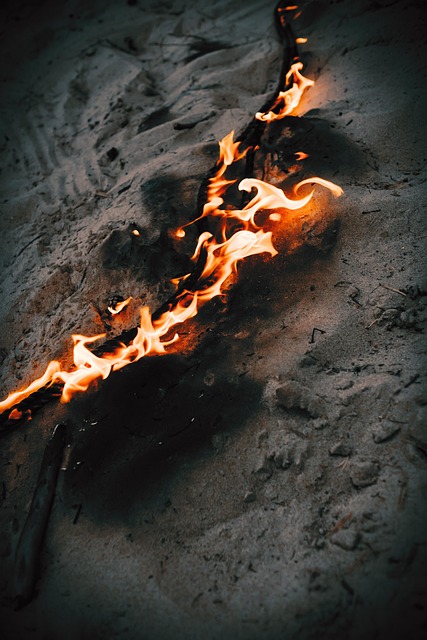 Ild, Flamme, Varme, Brændende, Hed