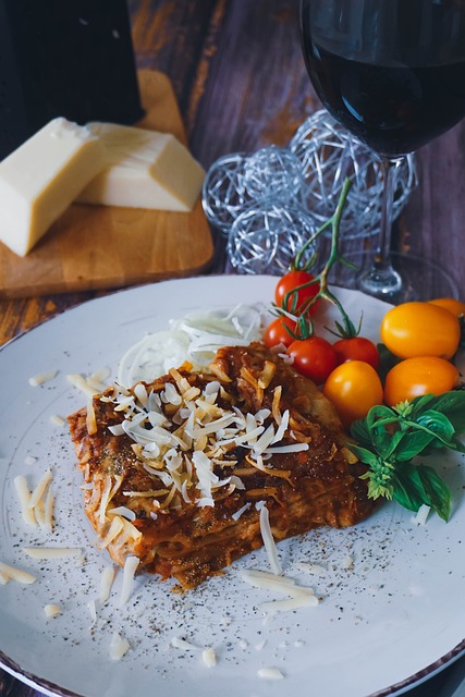 Free Dish Lasagna photo and picture