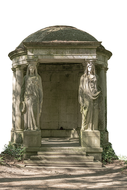 Free monument crypt graveyard illustration