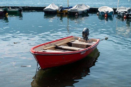 Boot, Reisen, Erkundung, See, Natur