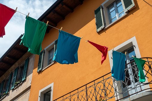 Kleidung, Luft Trocknen, Wäscherei