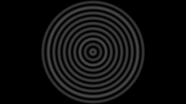 Free concentric circles bullseye convergence illustration