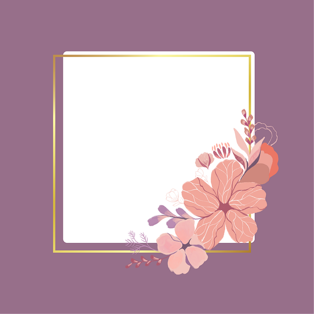 Marco, Papel Pintado De Flores