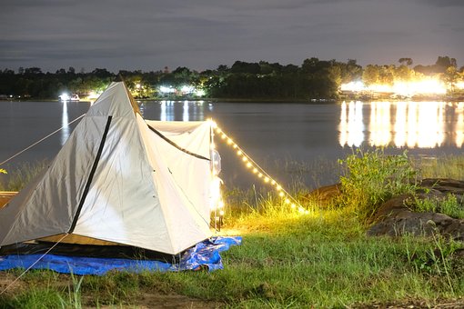 Telt, Lejr, Teepee, Camping, Himmel