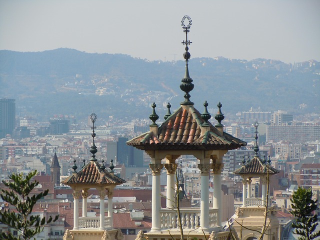 B, Arcelona, Spanien, Roofs, Vorbau