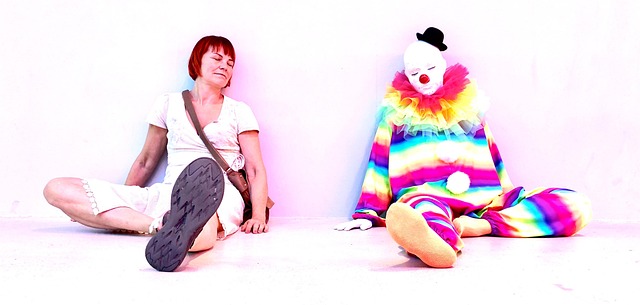 Clown, Circus, Kunst, Spookachtige