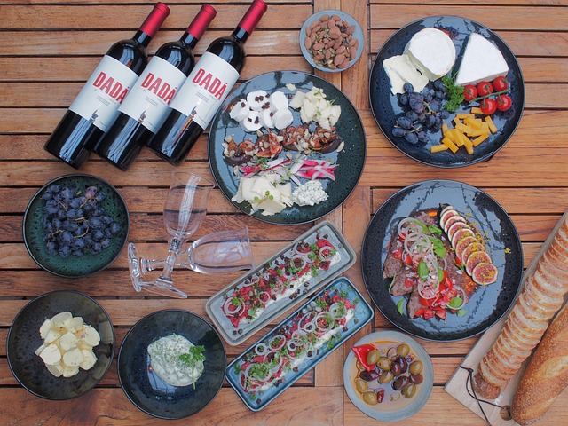 Tapas, Wijn, Rode Wijn, Vijgen, Fruit