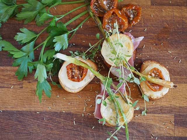 Tapas, Geitenkaas, Gegrild, Tomaten