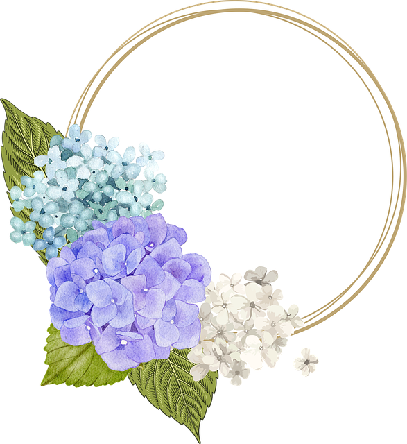 Free flowers frame floral frame vector