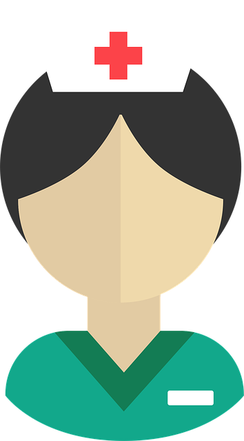 Free nurse scrub medical vector