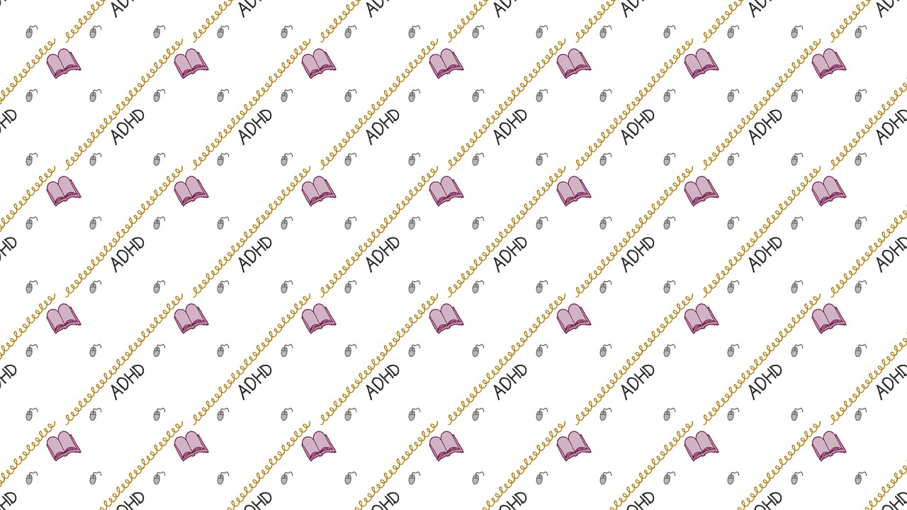 Free pattern design adhd illustration