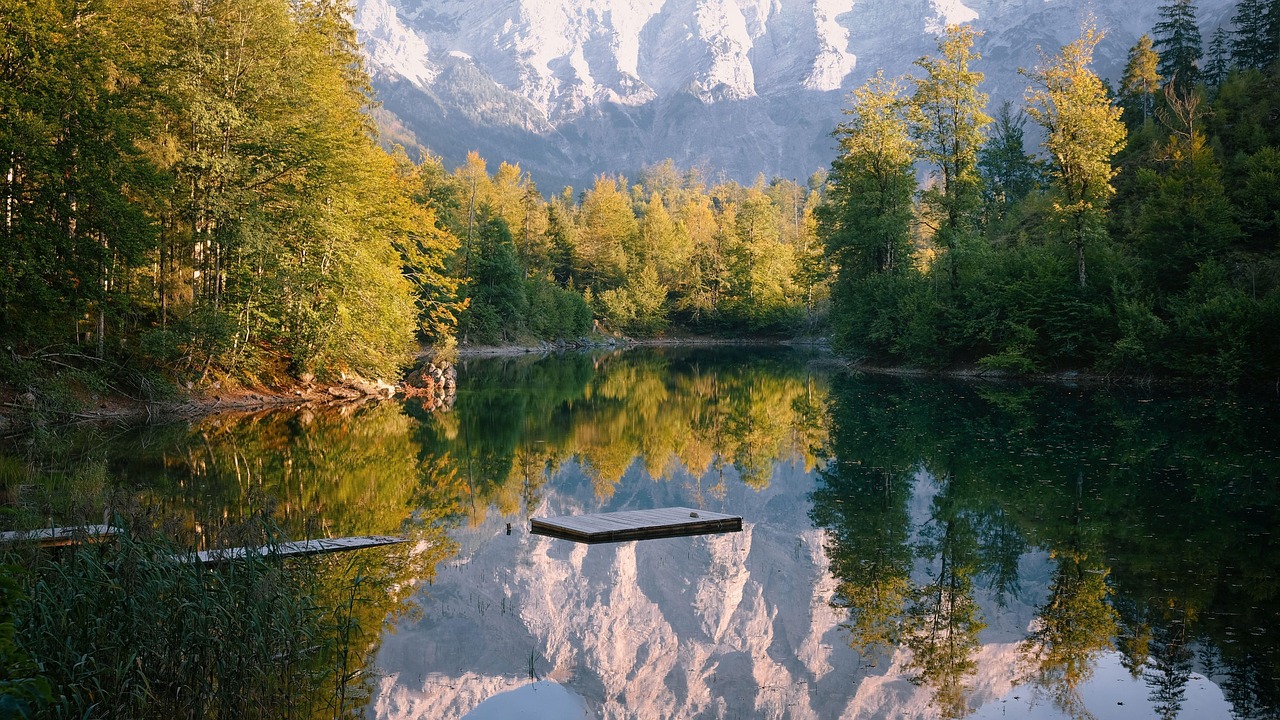Lake - free online jigsaw puzzle photo