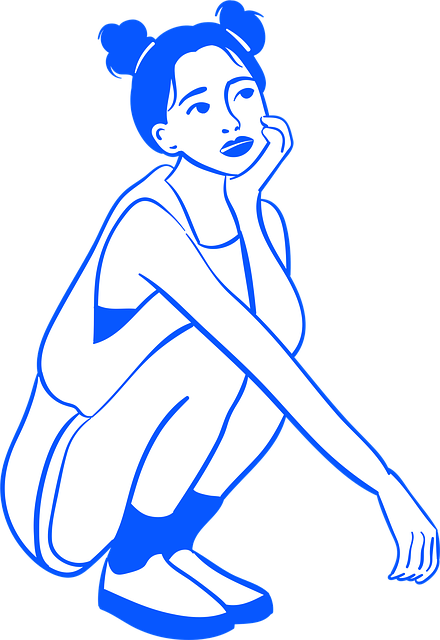 Free girl art model illustration