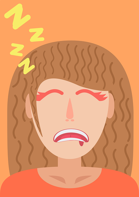 Sover, Pige, Tegning, Søvn, Kvinde