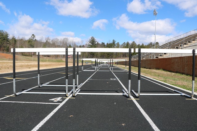 Free Hurdles Track photo and picture