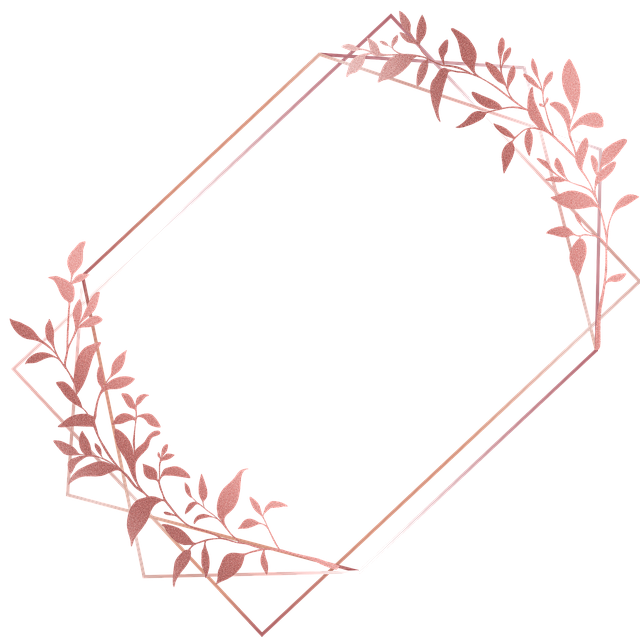 Free leaves frame nature vector