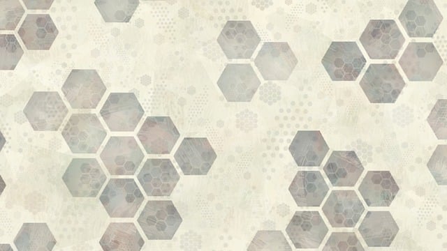 Free honeycomb hexagon background illustration