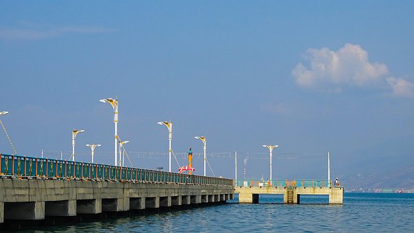 Free Sky Sea photo and picture