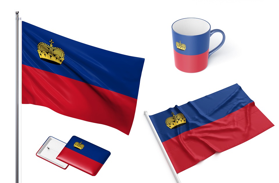 Liechtenstein Flagge Aufkleber – 2 Stück Vinyl, 7,6 Cm, Wetterfest Für Auto, Fenster & Mehr