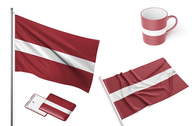 Free latvia latvian flag latvia flag illustration