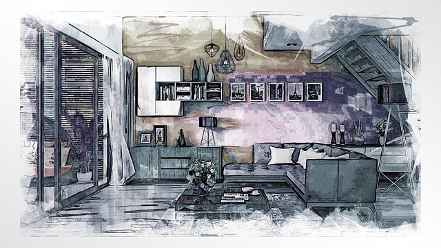 Download free HD stock image of Living Room Interior Design Free living room interior design modern illustration