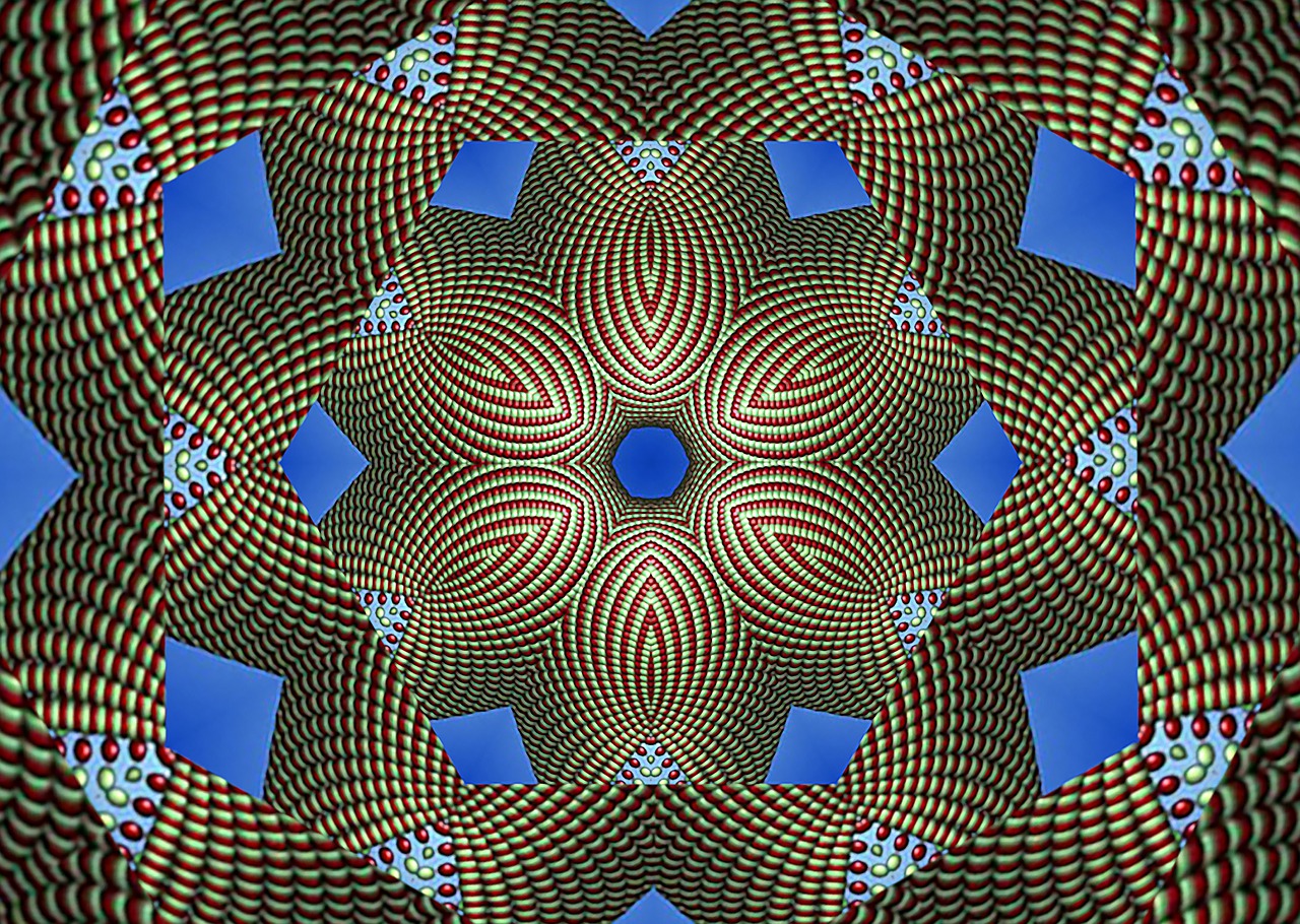 Download Kaleidoscope Pattern Background Royalty-Free Stock ...