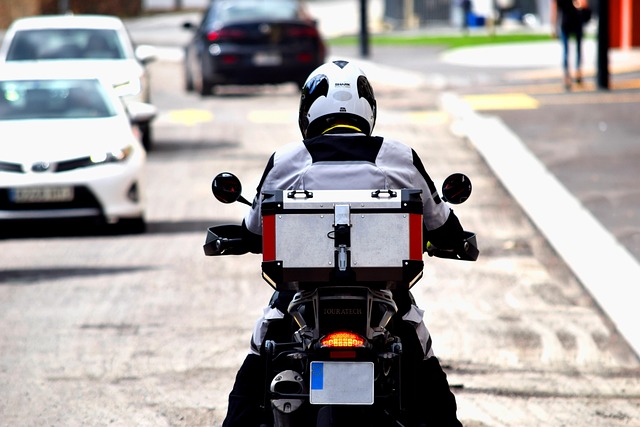 Motorrad, Reisen, Straße, Der Verkehr