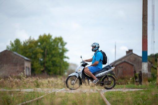 Free Motorcycle Railway photo and picture