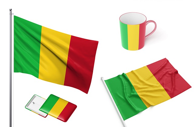 Mali, Land, Flagge, National, Tasse