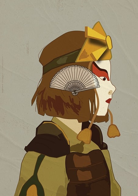 Free suki avatar the last airbender fanart illustration