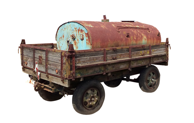 Free rusty wagon agricultural trailer an old rusty trailer illustration